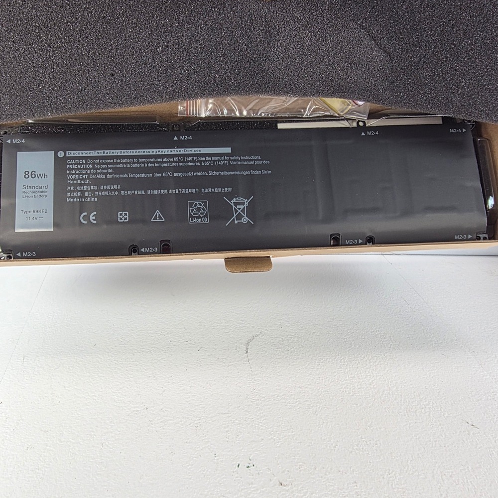 86Wh‎ 69KF2 Battery for Dell